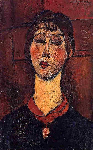 Amedeo Modigliani Madame Dorival oil painting image